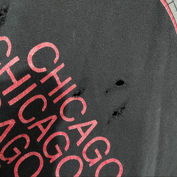 Vintage single stitched 1991 Chicago Bulls tshirt - Picture 3 of 12